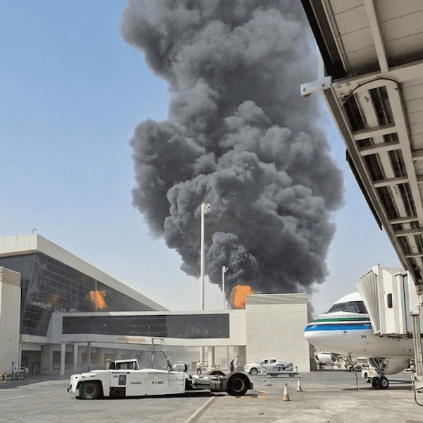 Riyadh airport hit by fresh Houthi projectile strike; Saudi authorities extend flight suspension