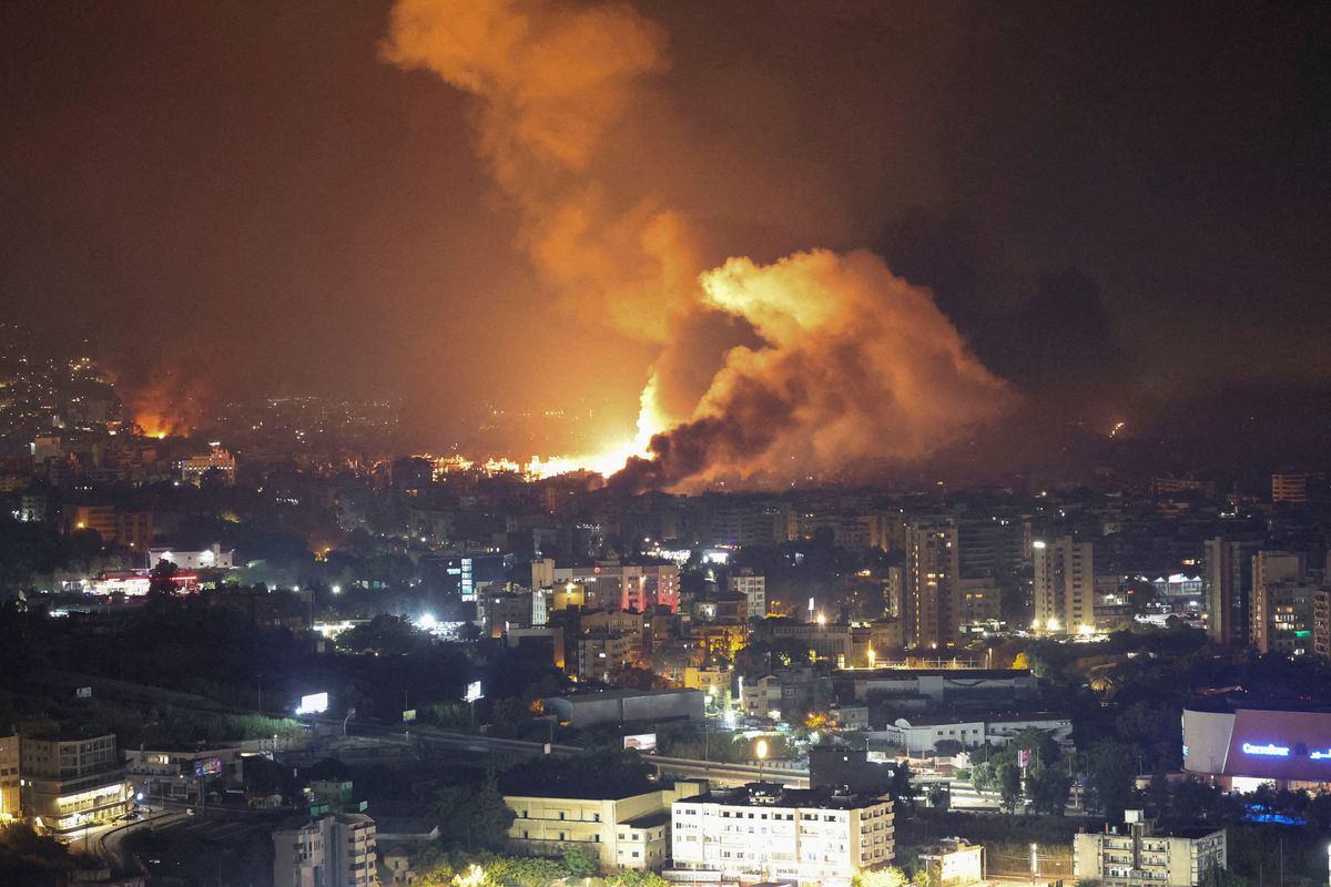Israel targets Hezbollah's central headquarters in Beirut suburbs