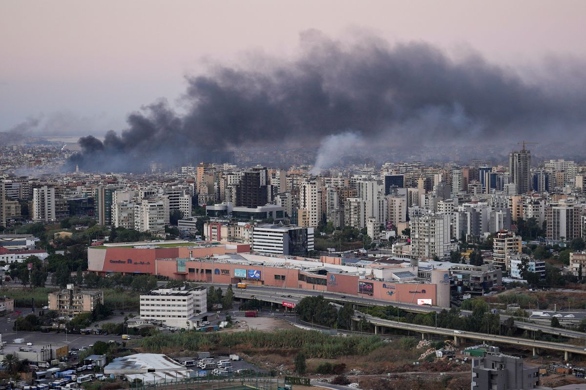 Israel strikes heart of Beirut, killing six