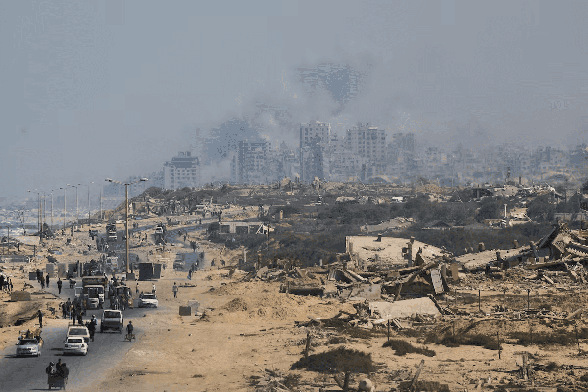 Gaza civil defense says Israeli strikes kill 12, including family of six