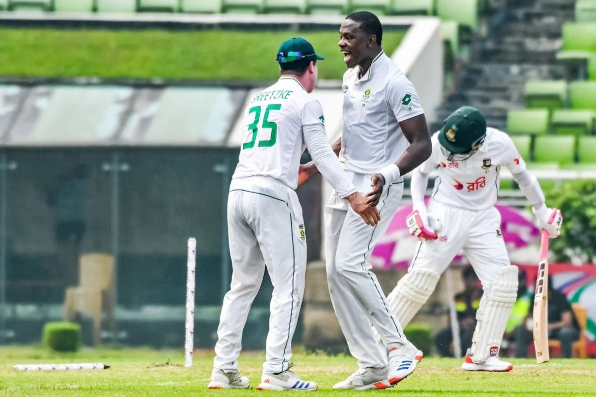 Rabada grabs 300th Test wicket as South Africa dominate Bangladesh