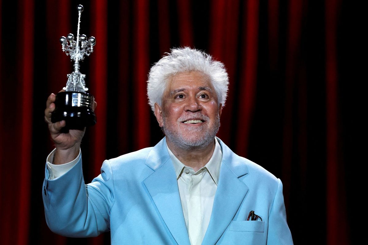 Emotional Almodovar wins lifetime award at San Sebastian festival
