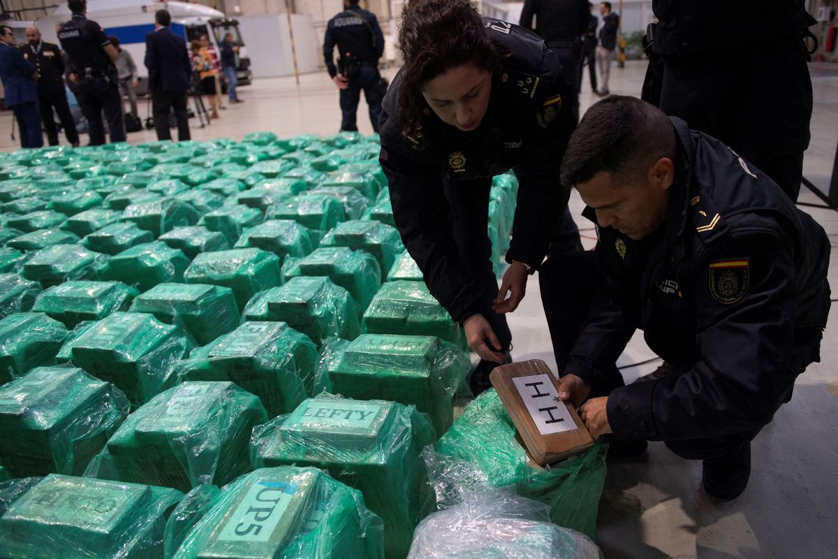 Spain seizes seven tons of cocaine from underground containers
