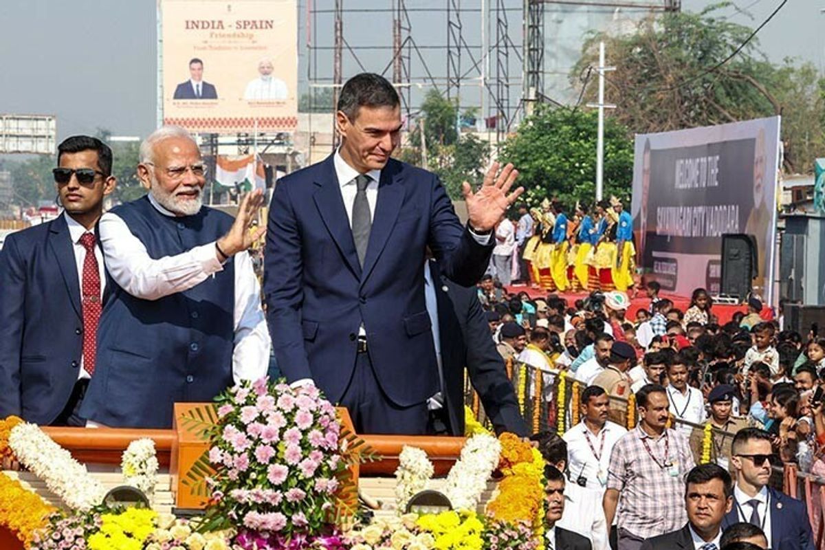 Spanish PM in India seeking to bolster trade ties