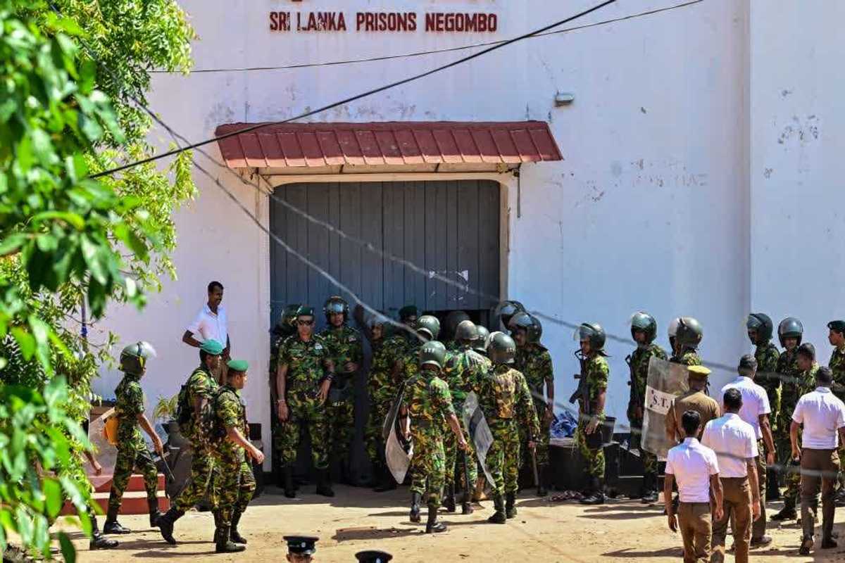 Sri Lanka prison riot kills 23 and wounds over 100 at Negombo facility