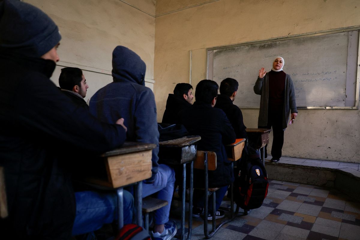 Syria minister defends school curriculum changes after uproar