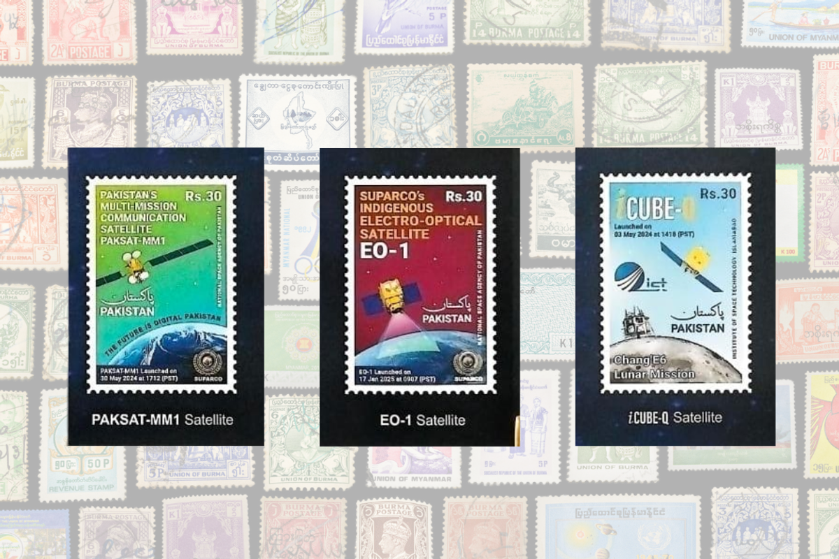 Pakistan unveils commemorative stamps honoring space achievements