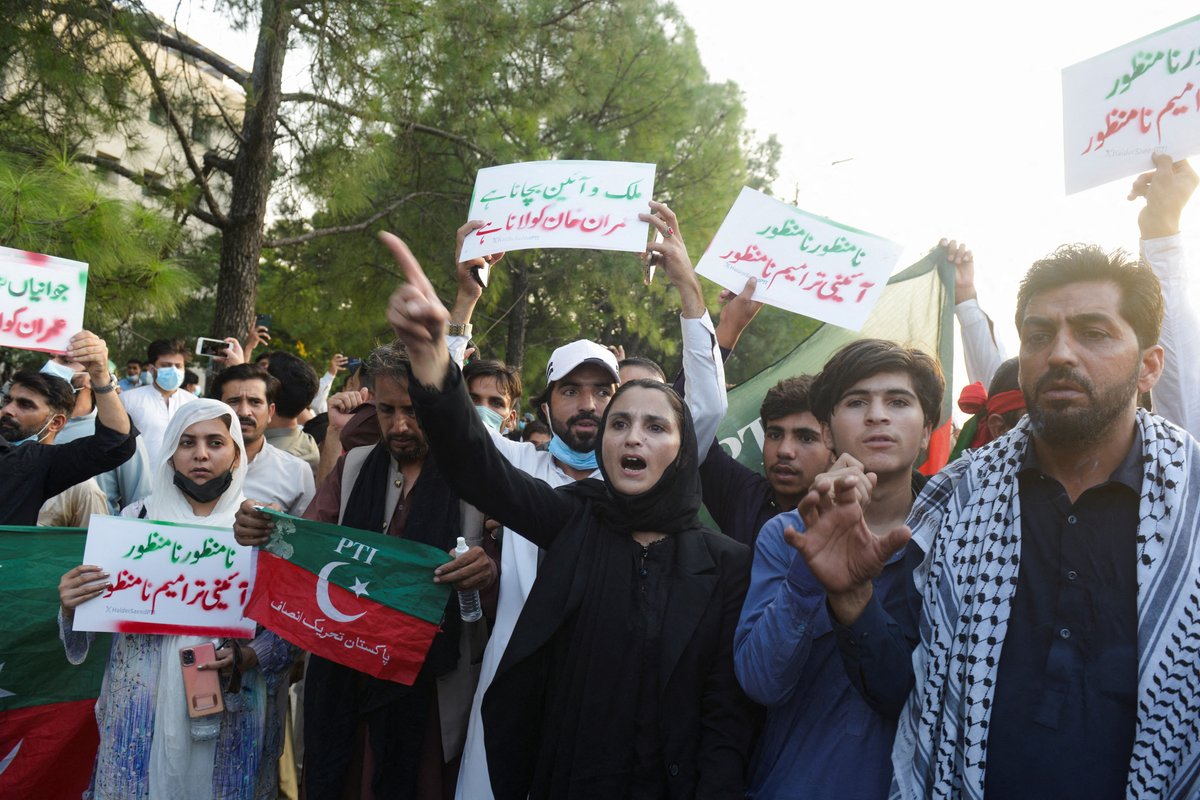 Pakistan’s opposition party files contempt petition against election body over reserved seats case