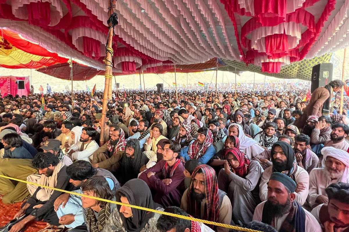 Balochistan party calls for province-wide strike as Pakistani authorities block protest march