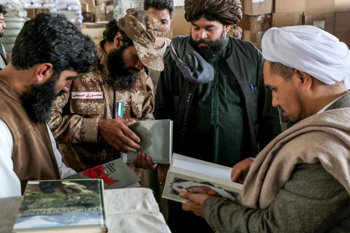 Taliban govt clearing 'un-Islamic' books from Afghanistan shelves