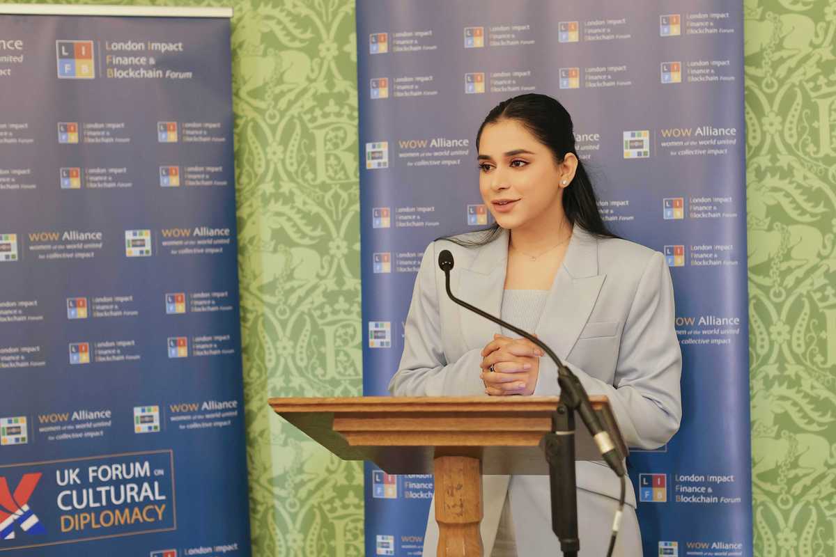 Tehreem Chaudhary at UK Forum