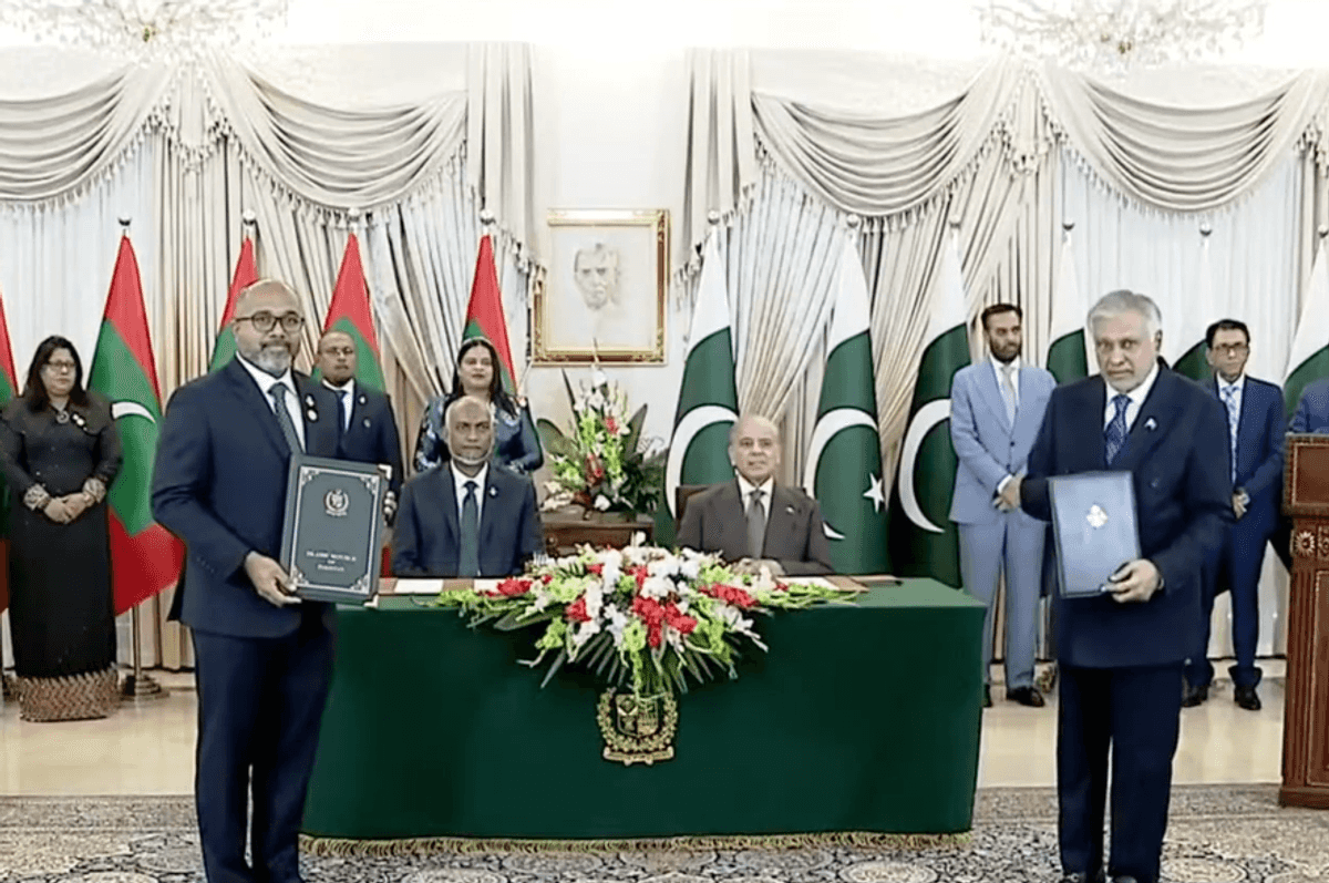 Pakistan, Maldives sign 20 MoUs as Shehbaz sets $200 million trade target