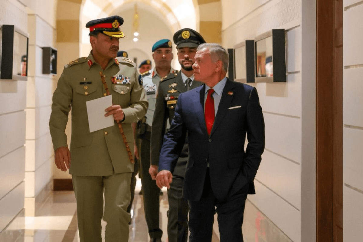 Pakistan army chief holds talks with Jordanian leaders on strategic cooperation