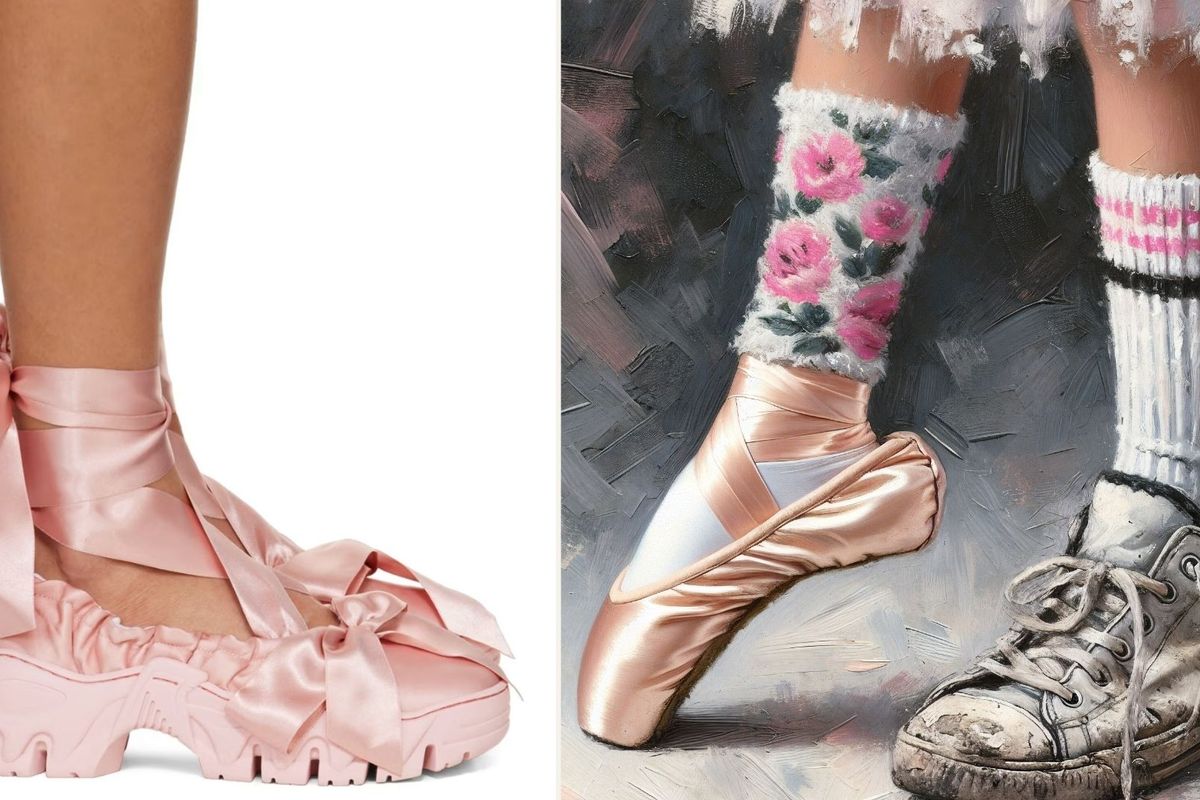 Love 'em or hate 'em, ballet sneakers are tiptoeing their way into our closets