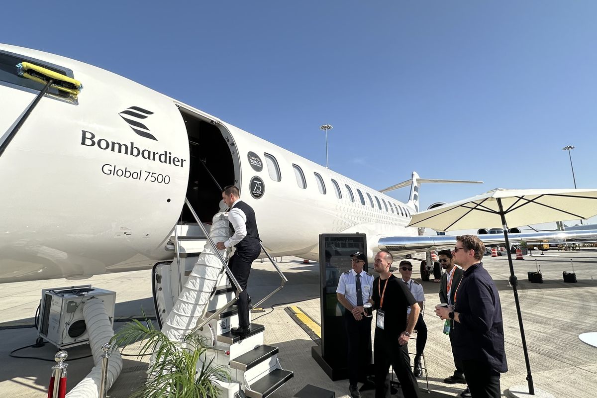 Inside the world of luxury aviation: Bombardier jets at MEBAA 2024