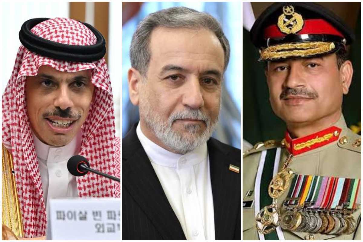 Iran foreign minister holds second round of talks with Saudi counterpart and Pakistan army chief