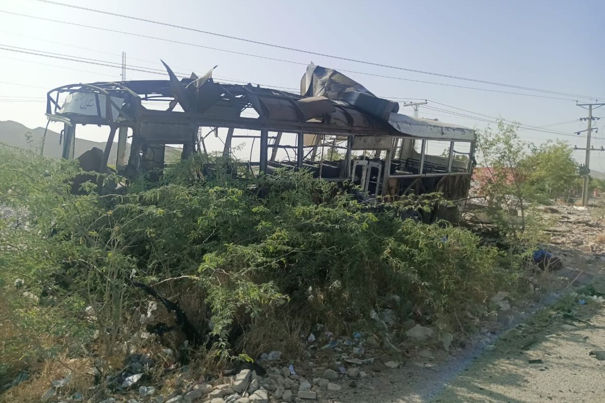 Five killed in school bus bombing in Pakistan