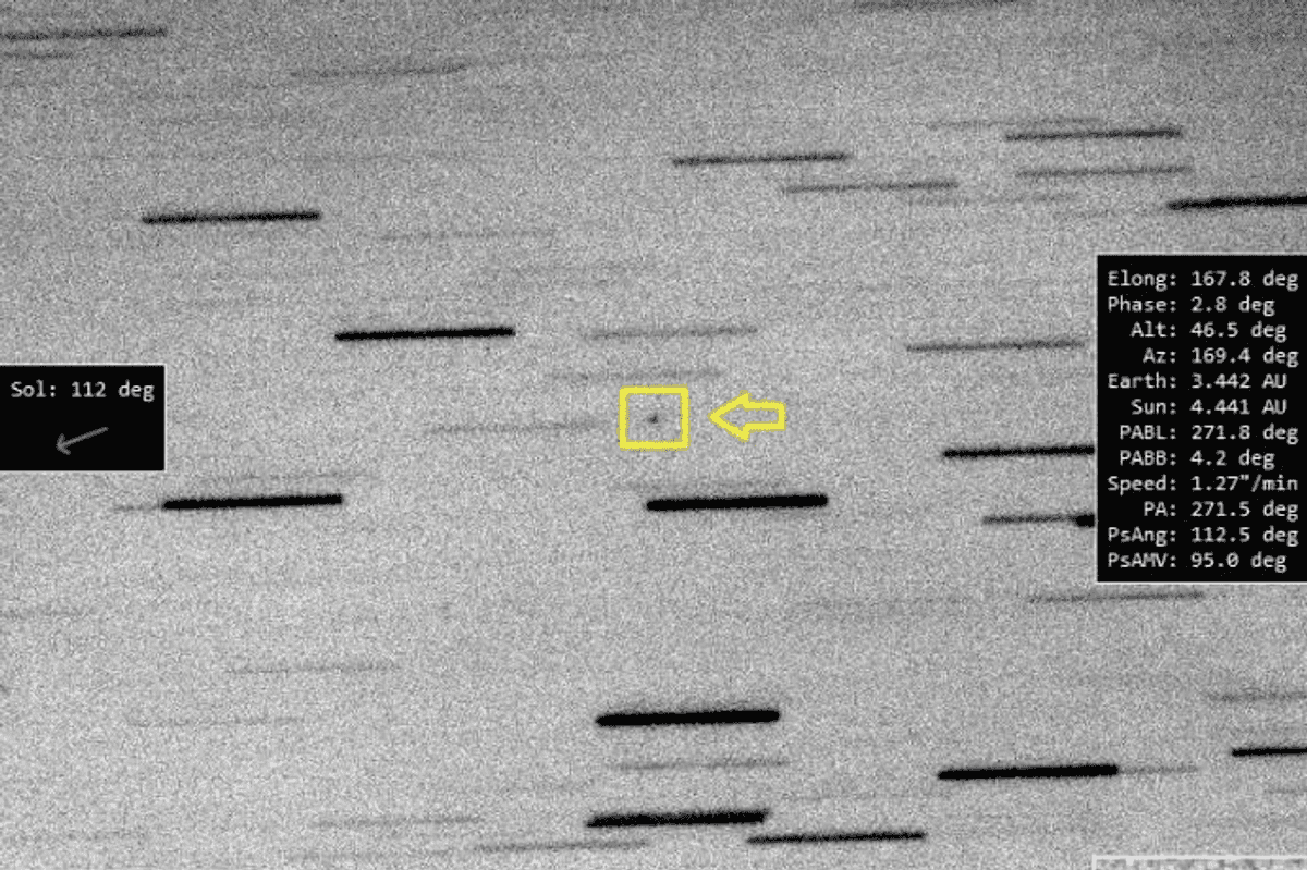 UAE observatory captures rare interstellar comet