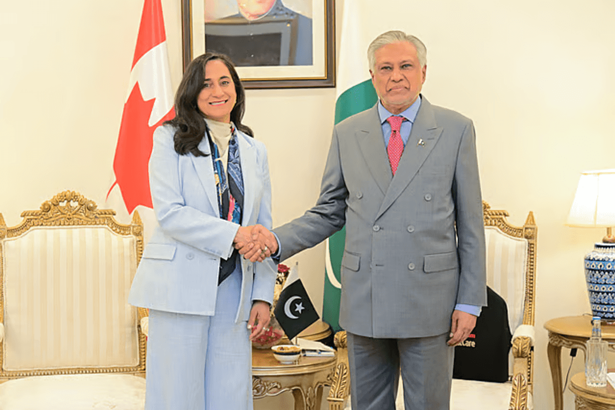 Pakistan, Canada expand trade and security partnership with FM visit