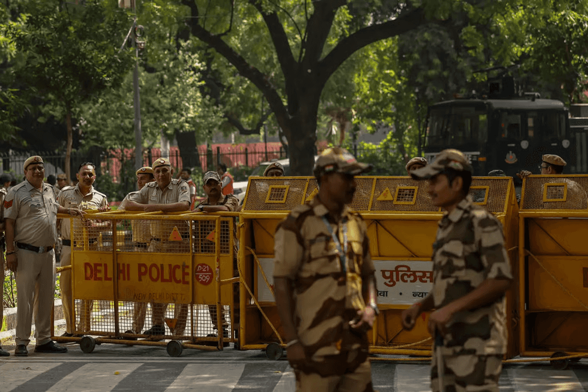India deploys thousands of police ahead of election protest