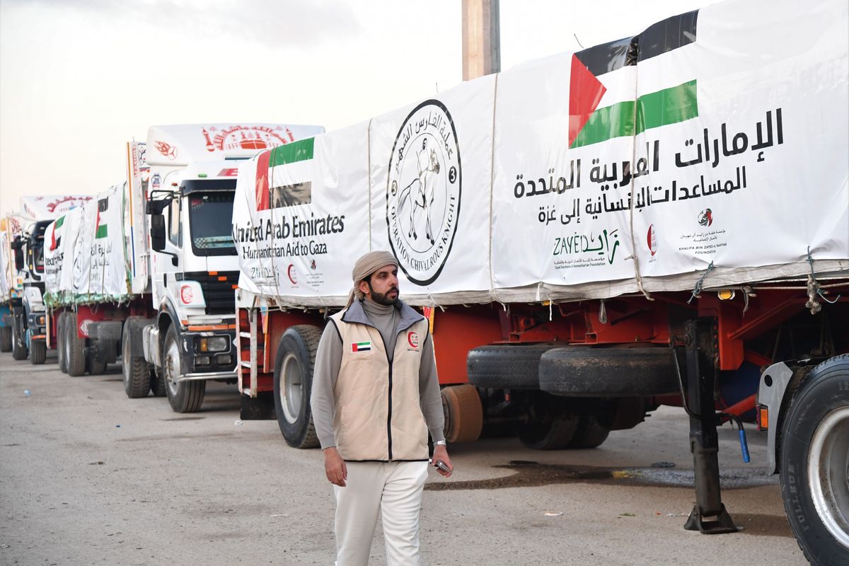 UAE aid efforts: 5,000 tons of supplies sent to Gaza