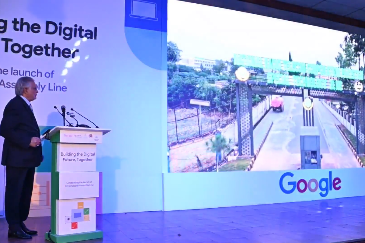 Pakistan launches first Google Chromebook assembly line in major digital milestone