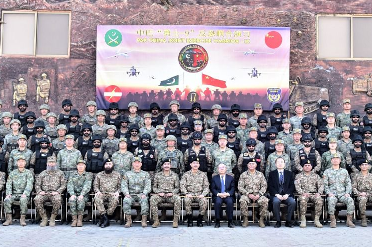 Pakistan, China conduct joint counterterrorism exercise 'Warrior-IX'