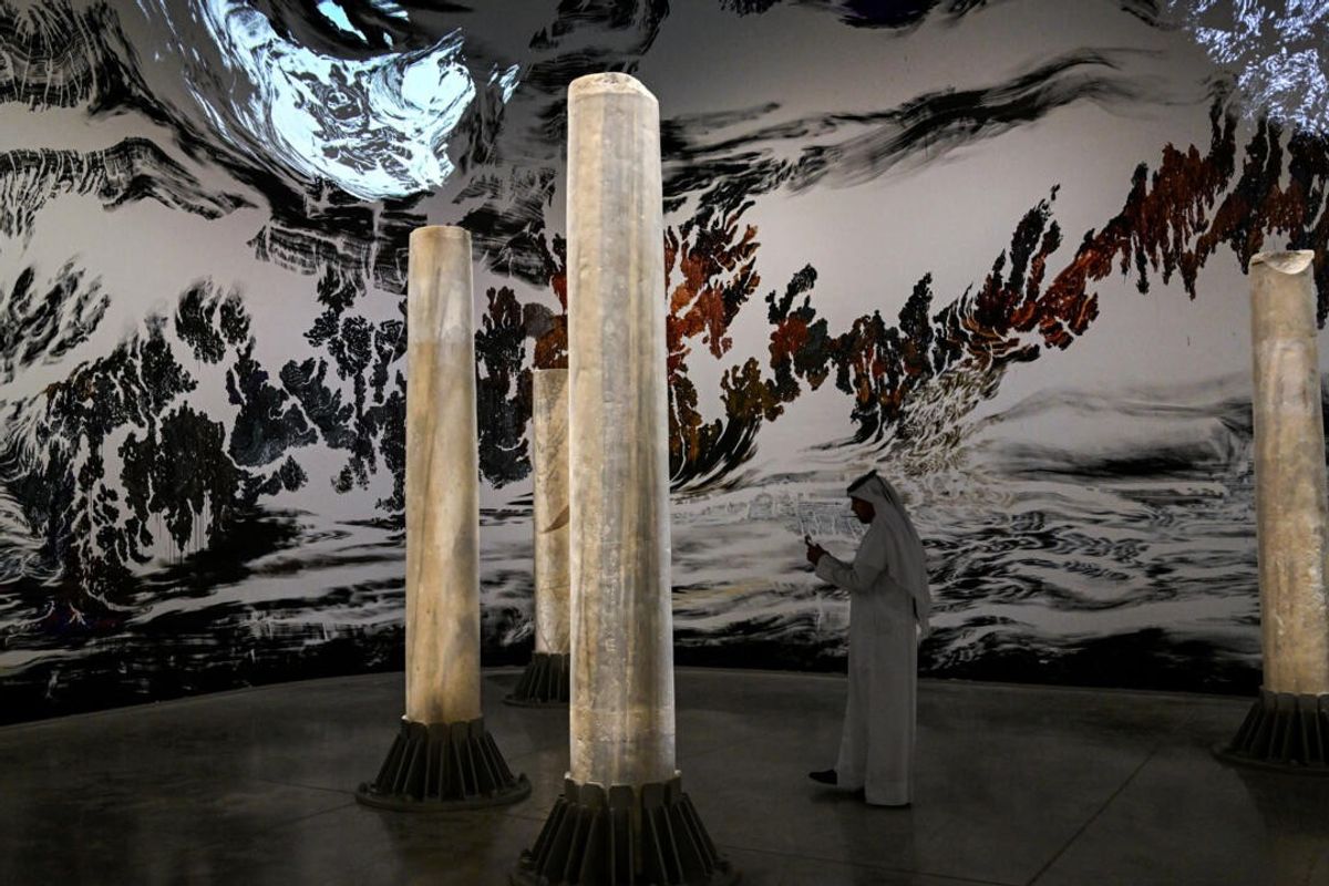 Saudi art biennale seeks to modernise Islamic tradition
