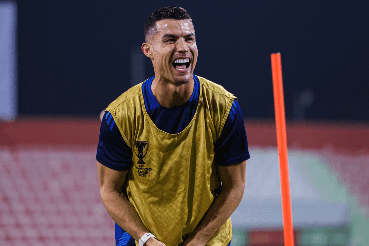 Cristiano Ronaldo and his Al Nassr teammates are playing in Dubai tonight