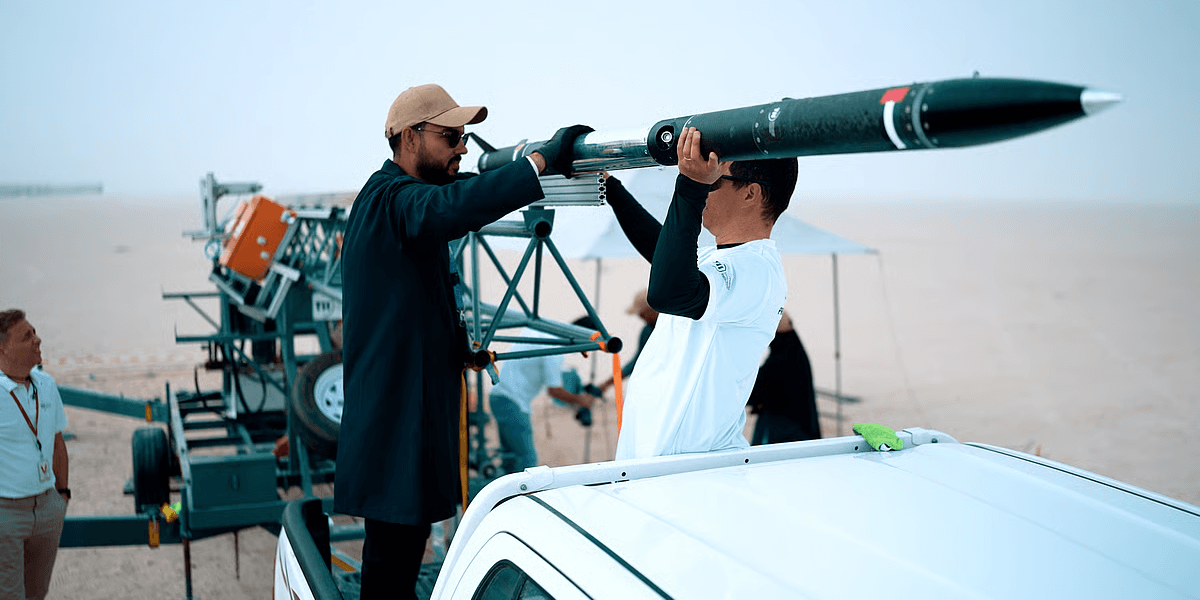 Dubai Rockets UAE develops first homegrown rocket after two years of trials | Nukta