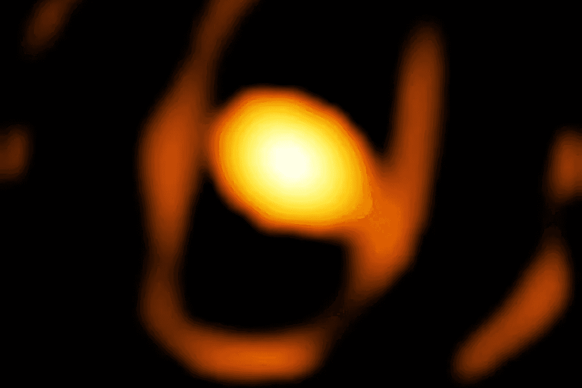 The first 'zoomed-in' image of a star outside our galaxy