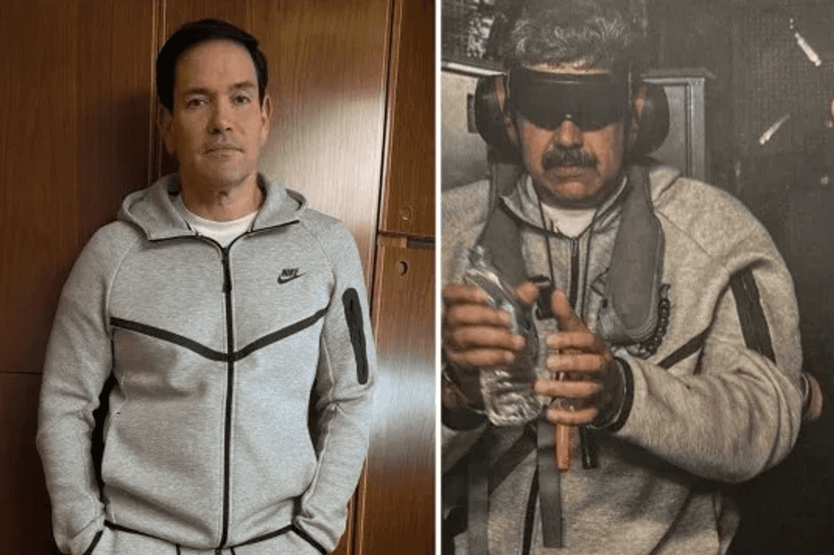 Rubio denies fashion inspiration from Maduro after Nike tracksuit goes viral