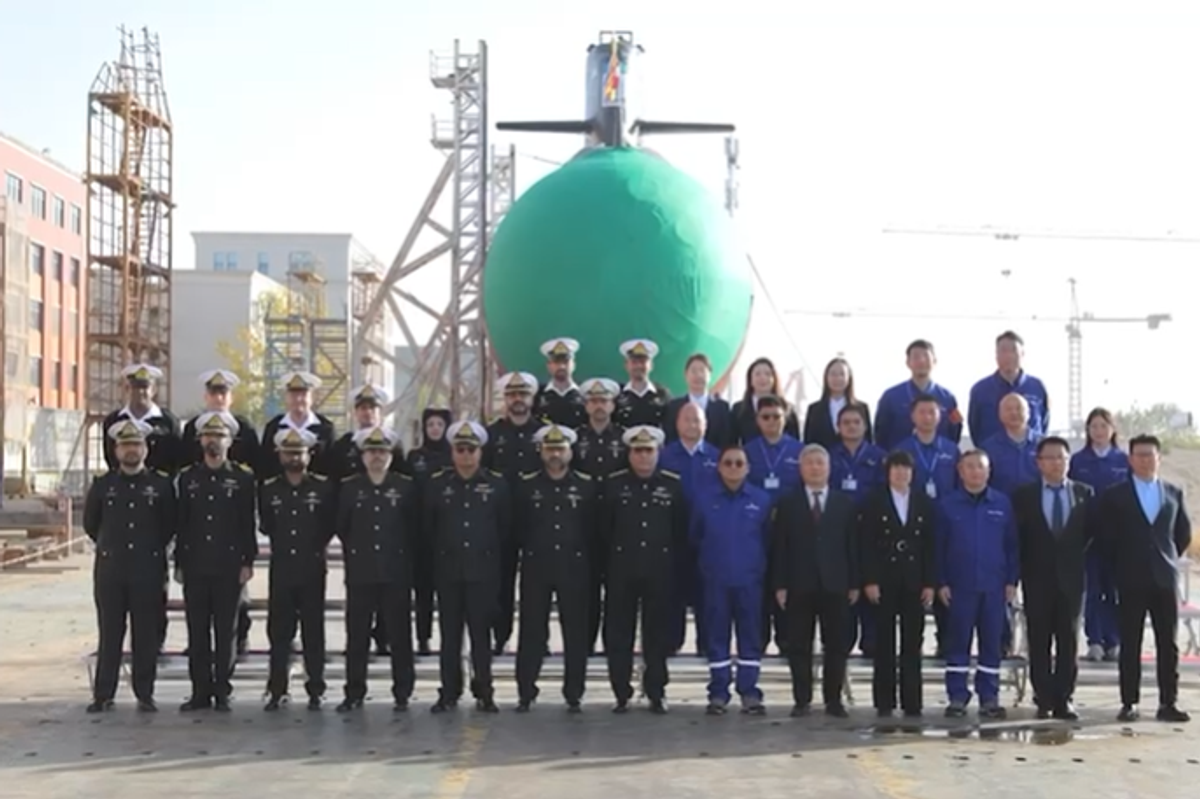 Pakistan launches fourth Chinese-built Hangor-class submarine as part of naval modernization