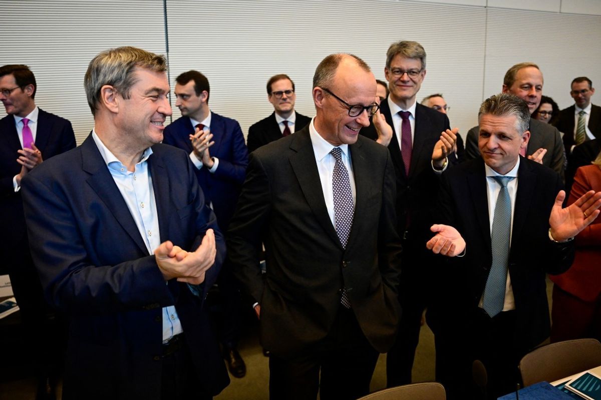 German election winner Merz starts government talks
