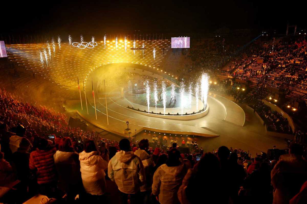 'Magical' Italian Games close with party in ancient Verona Arena