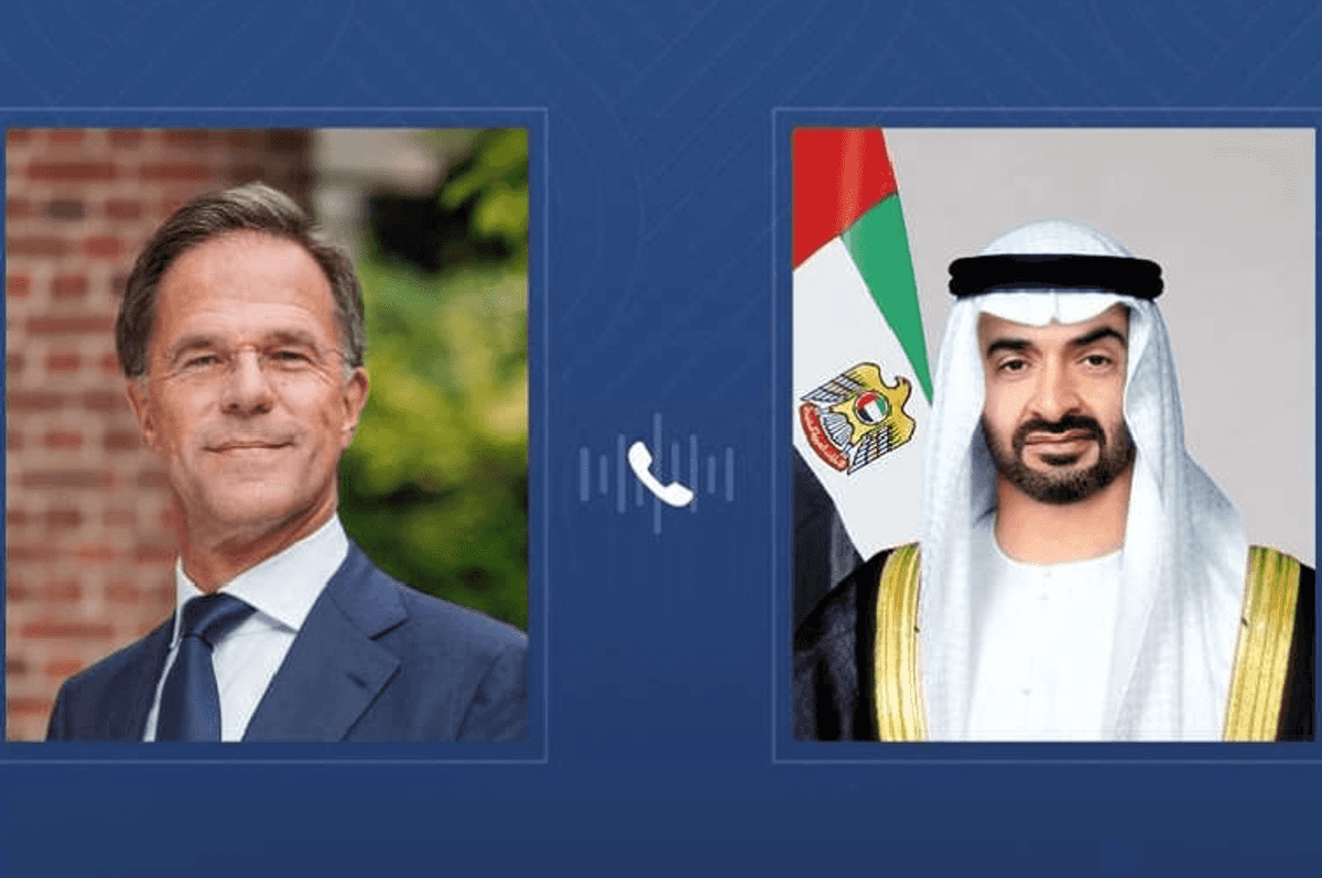 UAE president, NATO secretary general discuss regional security concerns