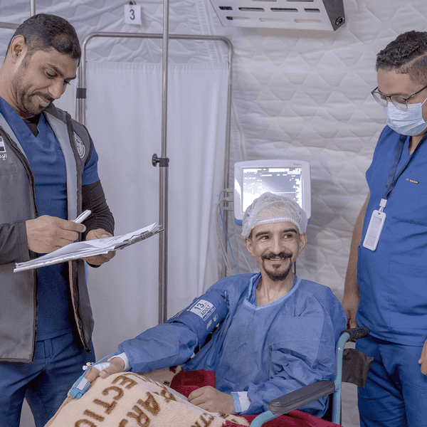 UAE floating hospital in Egypt performs four surgeries on Gaza patients