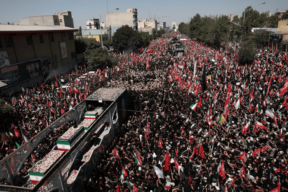 Millions join Khamenei funeral procession in Tehran