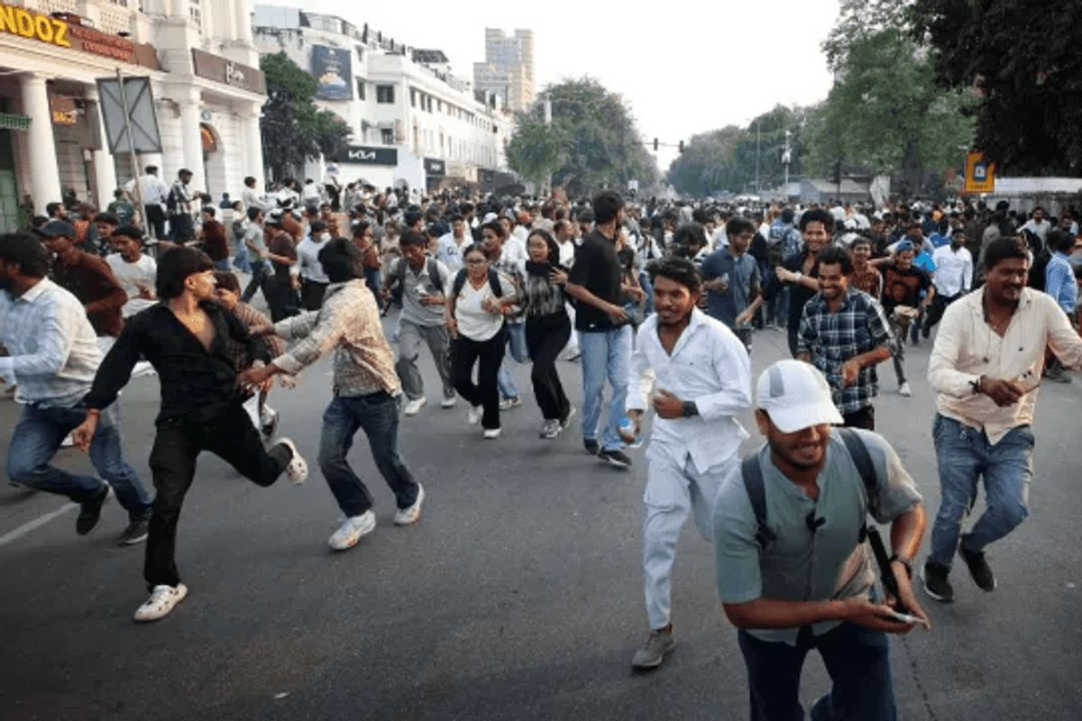 Cockroach Janta Party says thousands detained at Delhi protest