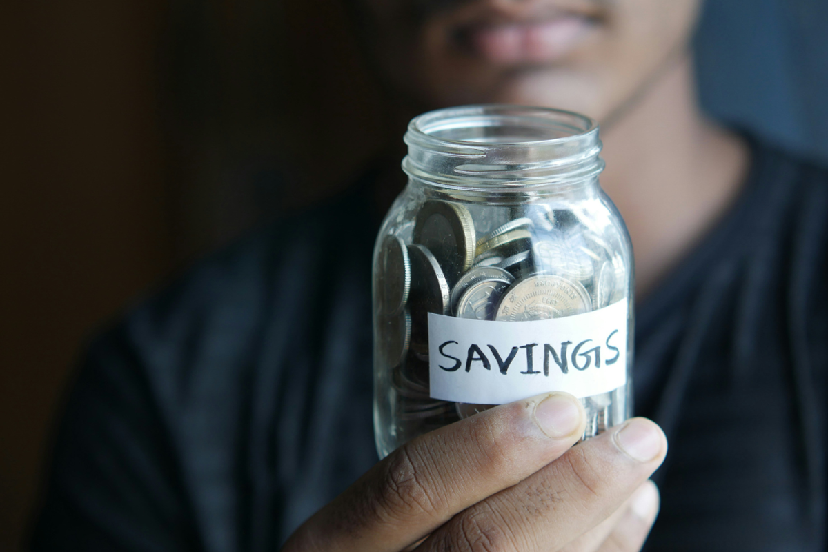 How much have Pakistan's savings rates declined from their peak?