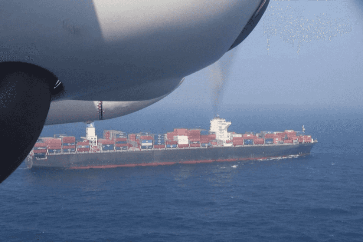 Pakistan rescues 12 Indian sailors after cargo ship sinks in Arabian Sea