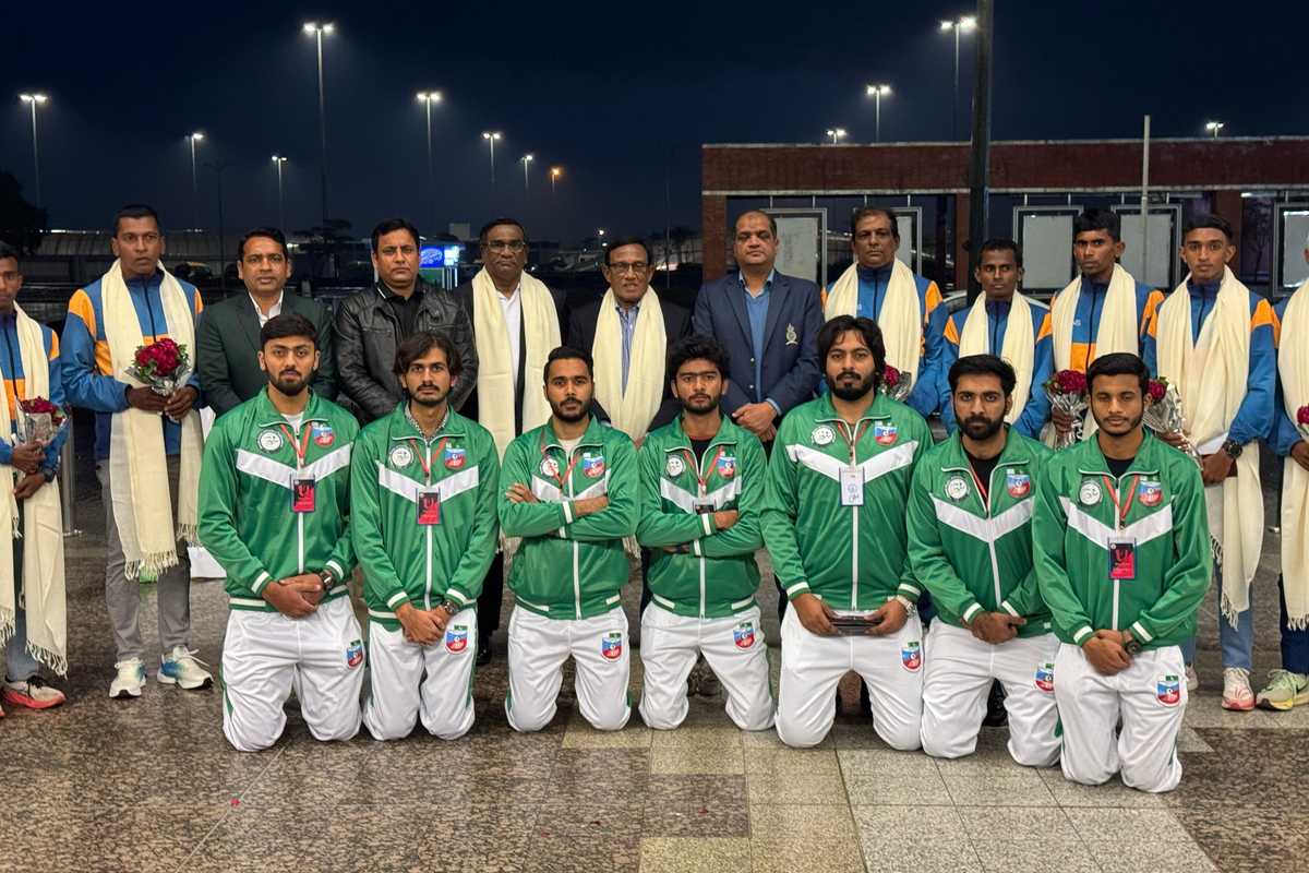 Sri Lankan squad arrives in Pakistan for South Asian Cross Country Athletics Championship
