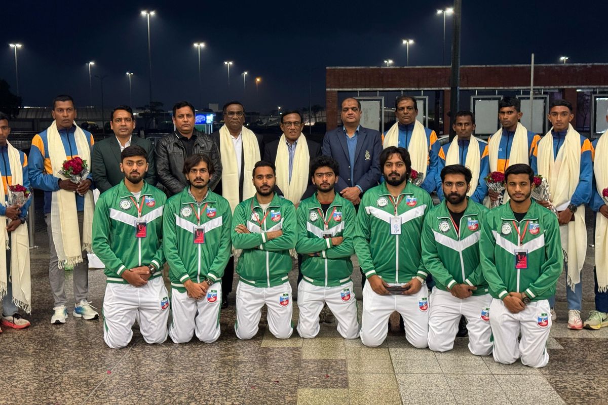 Sri Lankan squad arrives in Pakistan for South Asian Cross Country Athletics Championship