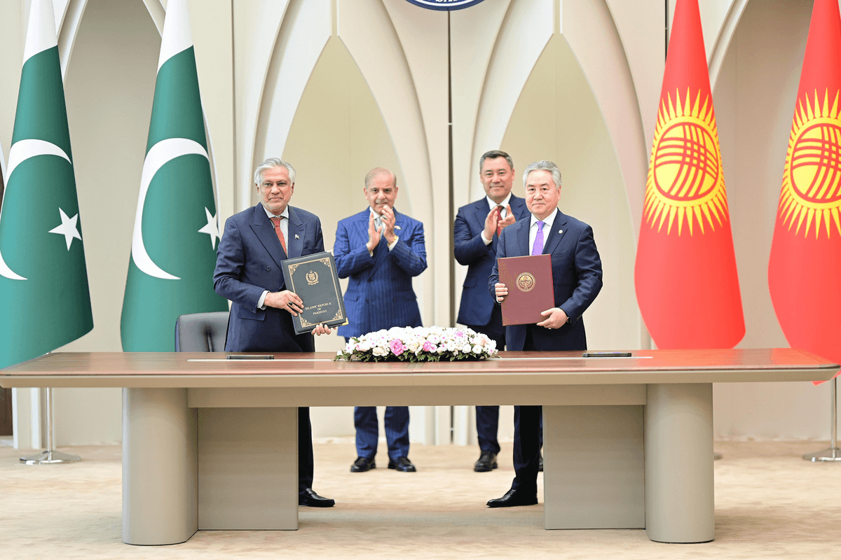 Pakistan, Kyrgyzstan target $200 million in trade as leaders seek closer ties
