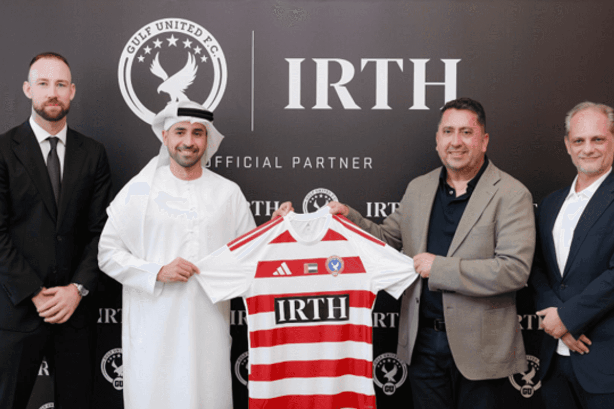 IRTH Group named principal sponsor of Gulf United for 2026/27 season