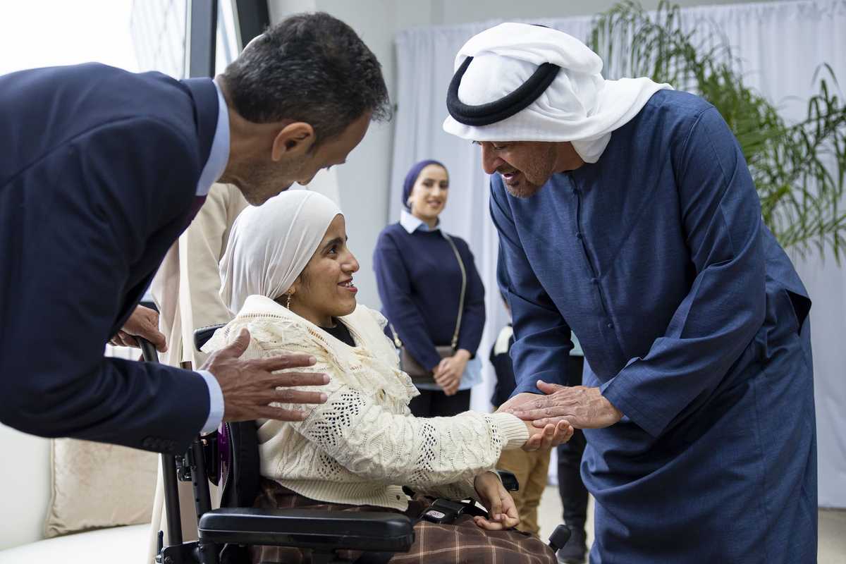 UAE president visits National Children’s Hospital in Washington