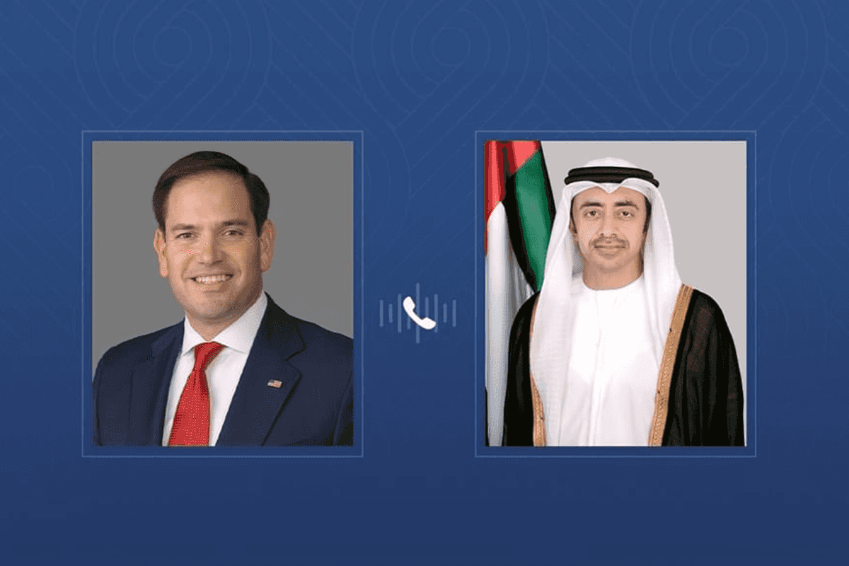 UAE vice president, US secretary of state discuss regional security in phone call