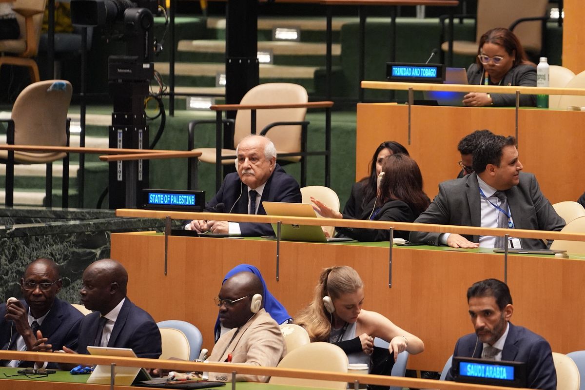 Saudi hosts meeting of new group pushing for Palestinian state