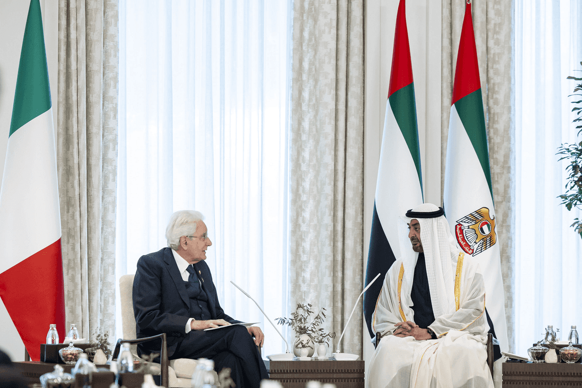 Italian president visits UAE to boost strategic and economic ties