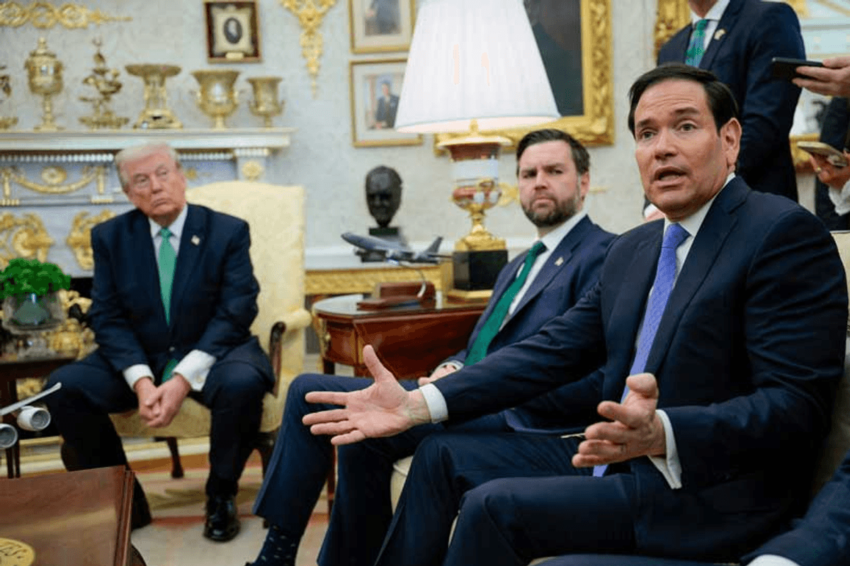 Vance, Rubio strike different tone on Iran and Israel